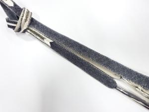 未使用品　正絹　夏手組帯締め